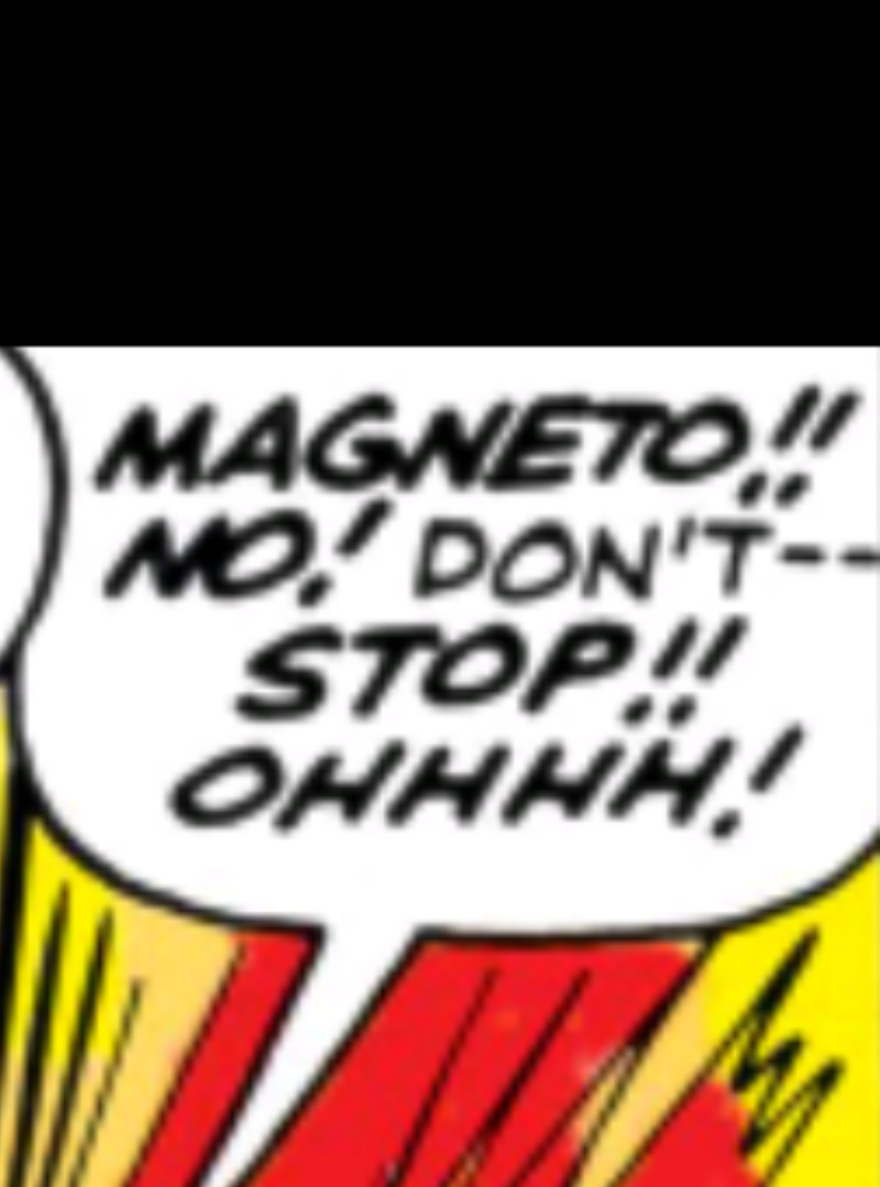 Actual panel taken very much out of context.